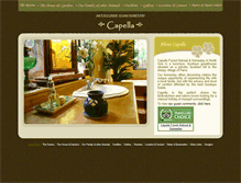 Tablet Screenshot of capellagoa.com